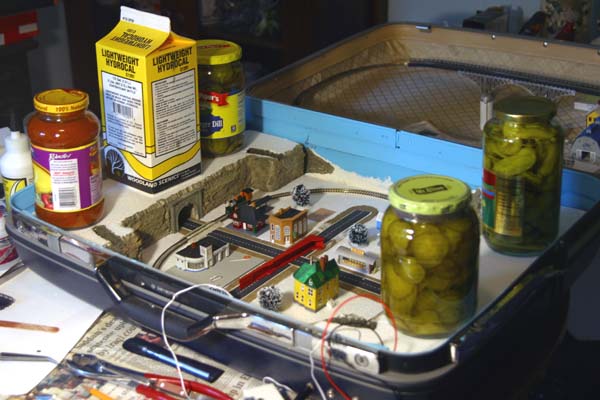 Gluing down the highlands